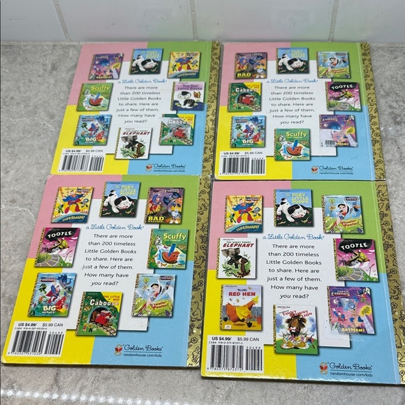 Vintage Lot Little Golden Book DC Superfriends 2011, 2012, 2013, 2014. Like new! - Picture 2 of 6
